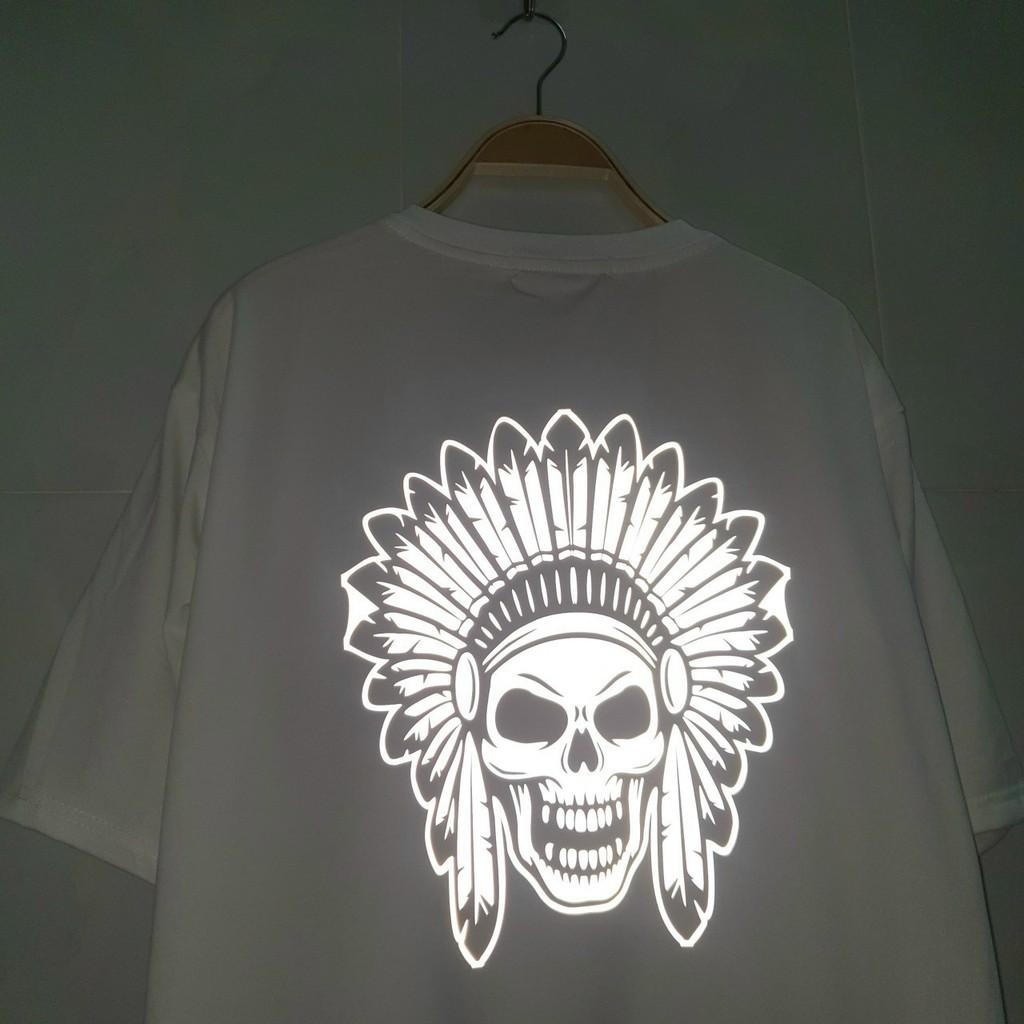 Áo Thun Tay Lỡ Unisex - Áo Thun Nam Nữ Form Rộng Phản Quang Siêu Hot - LP.STORE