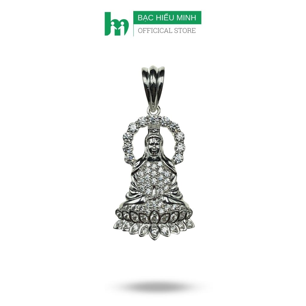 Mặt Dây Chuyền Nam Nữ Bạc Hiểu Minh MDN046 phật bà