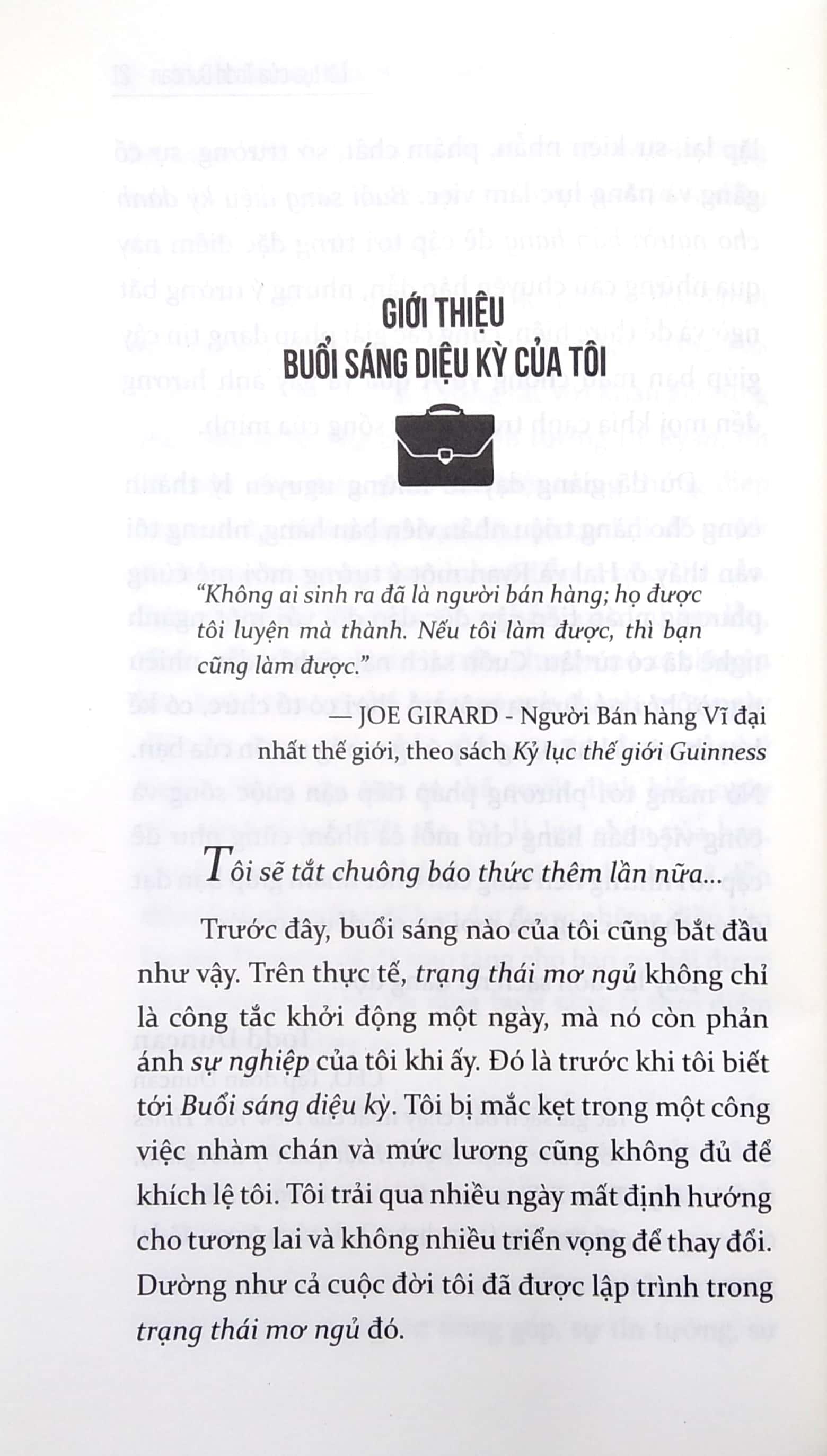Sách Buổi Sáng Diệu Kỳ Dành Cho Người Bán Hàng