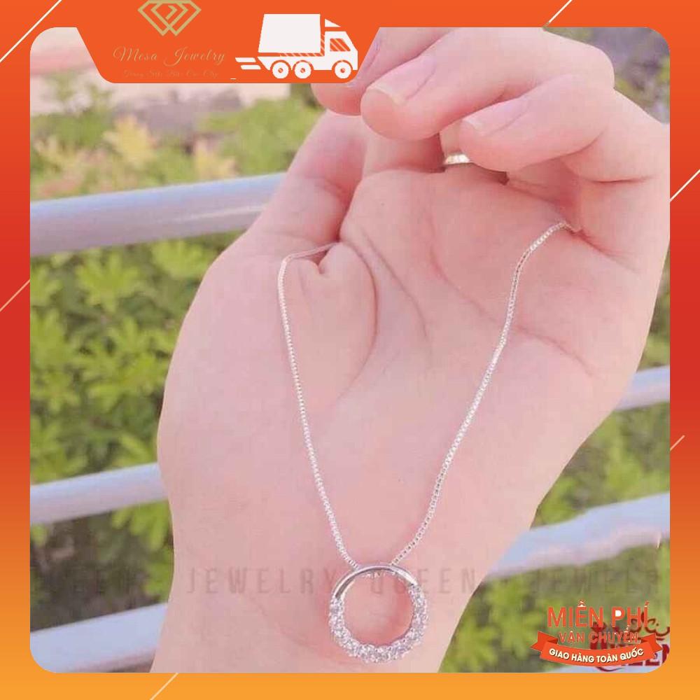 DÂY CHUYỀN VÒNG TRÒN CAO CẤP MÃ DC0075642