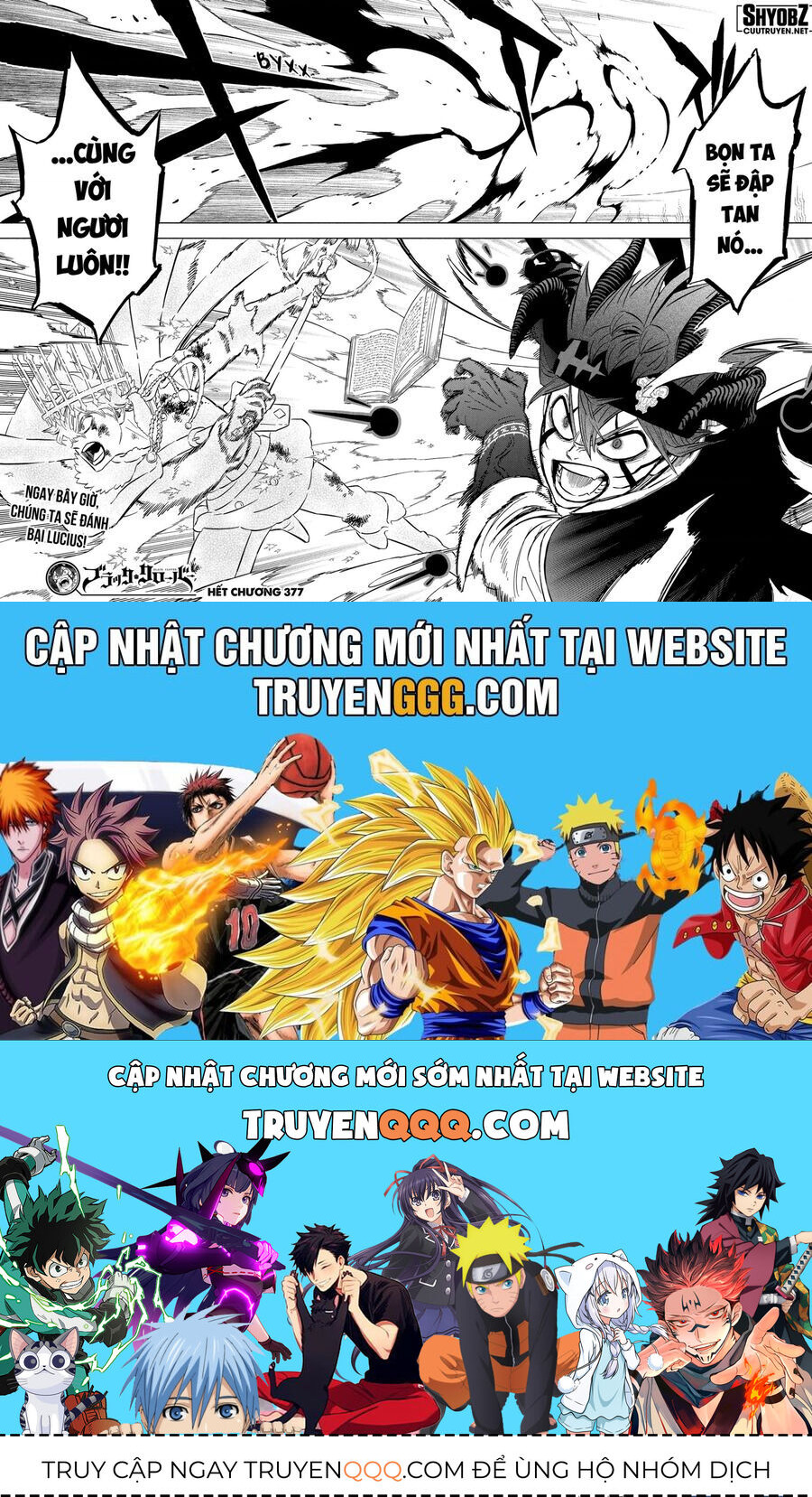 black clover - pháp sư không phép thuật chapter 377 19