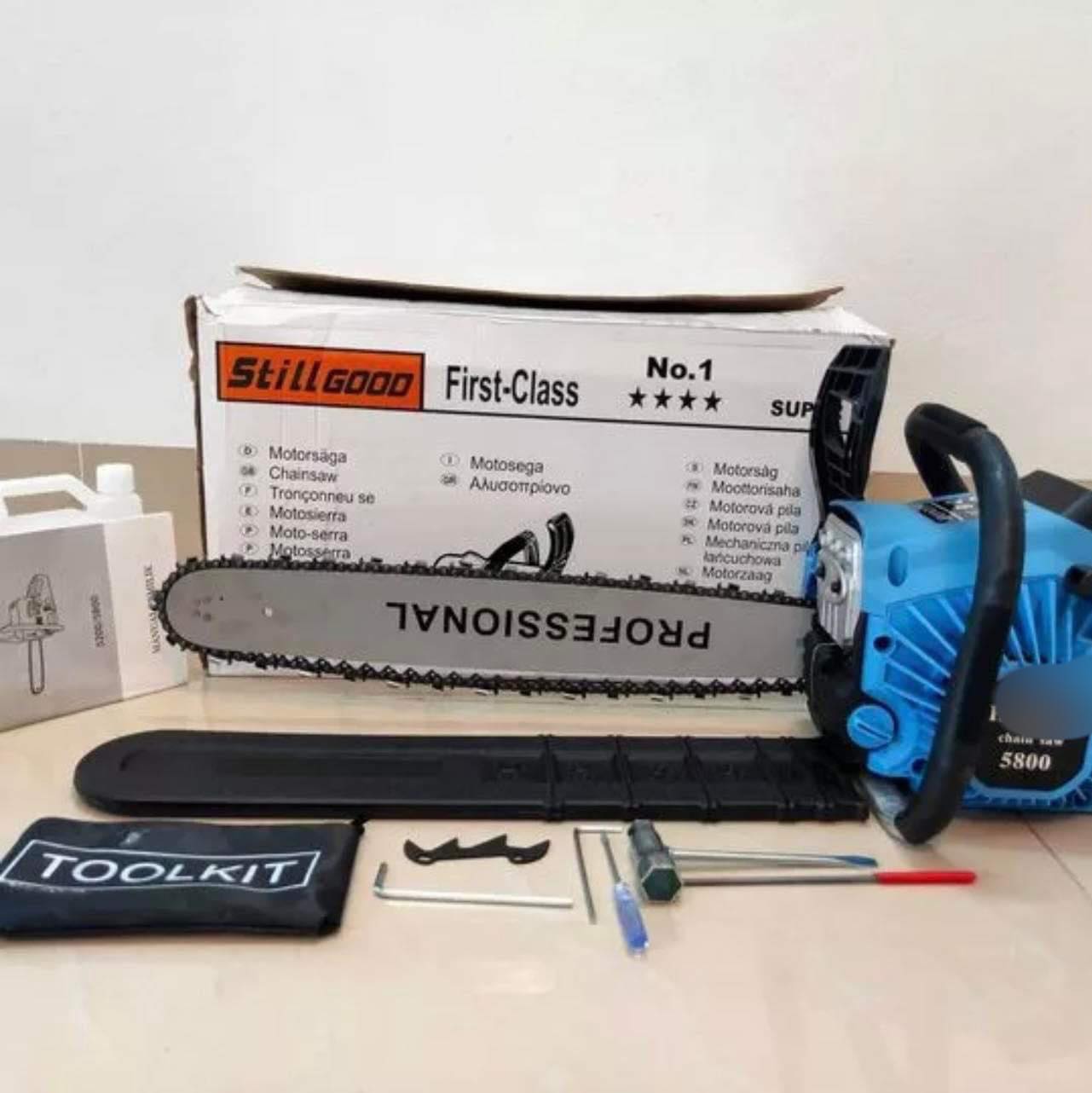 Máy cưa xích chạy xăng đời mới 2021 CX68 lam xích 55cm đầy đủ phụ kiện đi kèm