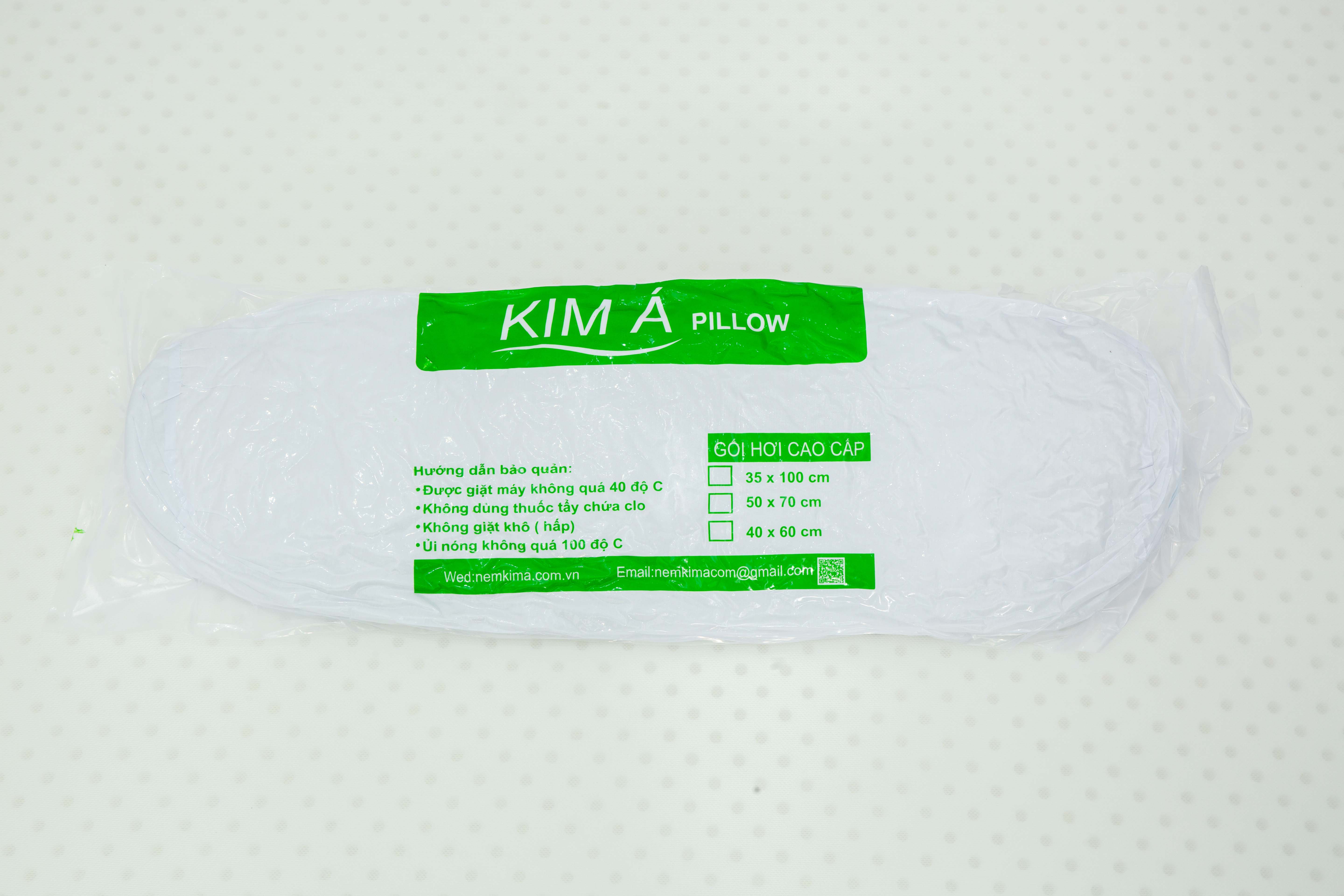 Combo 2 Gối Nằm 1 Gối Ôm Hơi Kim Á Thông Thoáng Khí, Êm Ái Vượt Trội