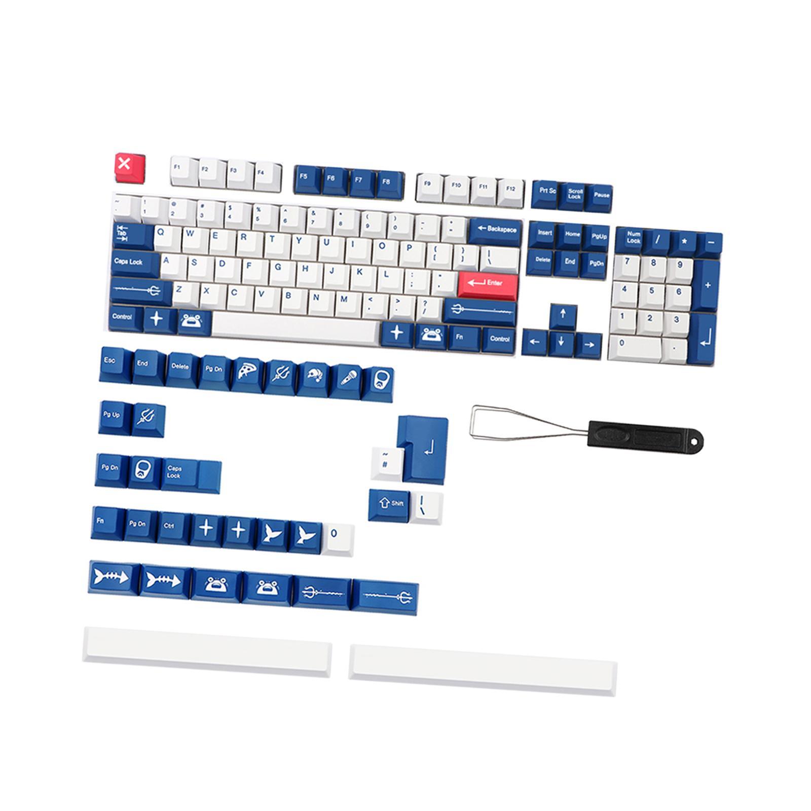 138-Key PBT Cherry for K65 K70 + Mechanical Keyboards