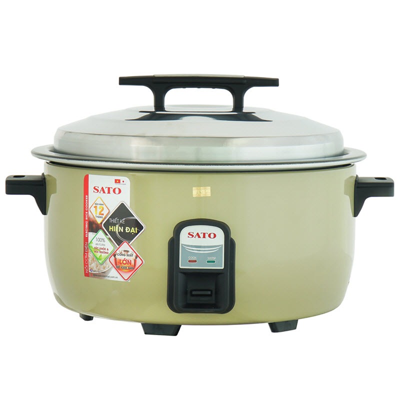 Nồi cơm điện công nghiệp SATO Q16 16 Lít - Miễn phí vận chuyển toàn quốc - Hàng Chính Hãng