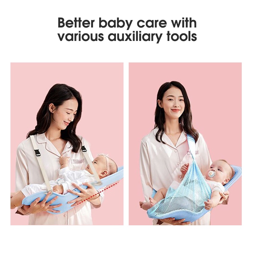 Đai Địu Em Bé Sơ Sinh Nằm Ngang Phía Trước Tiện Dụng Holding Baby Artifact