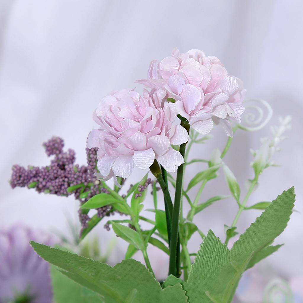 7 Branches Artificial Flowers Wedding Party Home