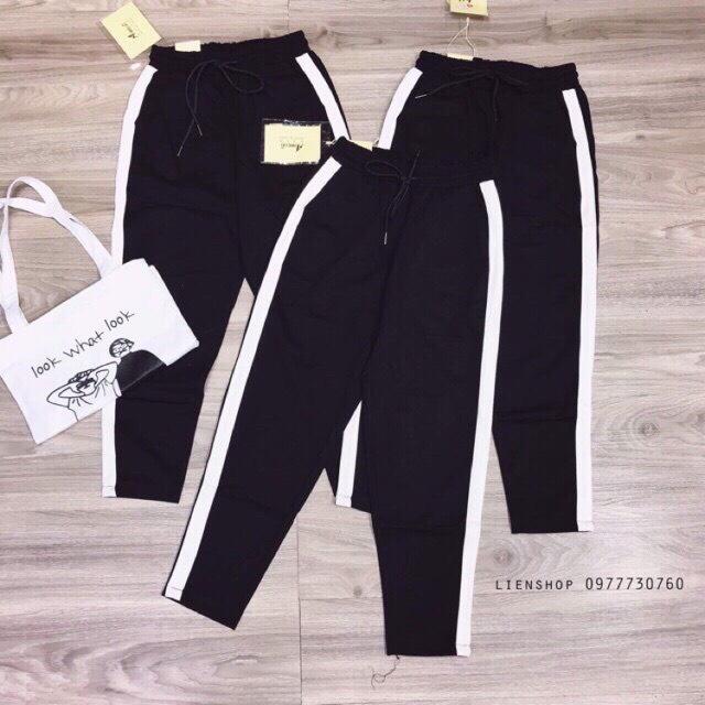 QUẦN BAGGY SỌC NHIỀU LOẠI THỜI TRANG BANAMO FASHION 80-81