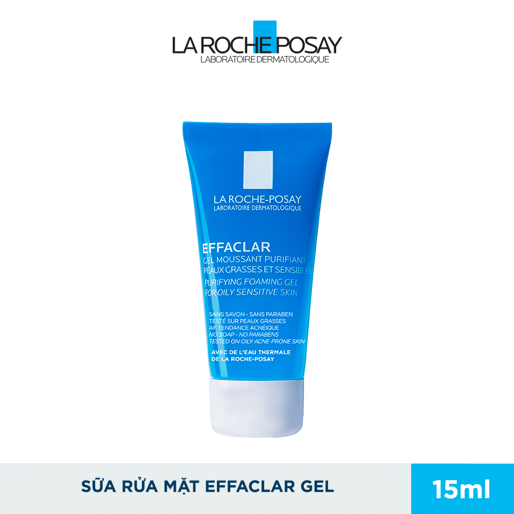 Bộ sản phẩm giảm mụn ngừa thâm hiệu quả sau 12H La Roche-Posay Effaclar Duo(+)