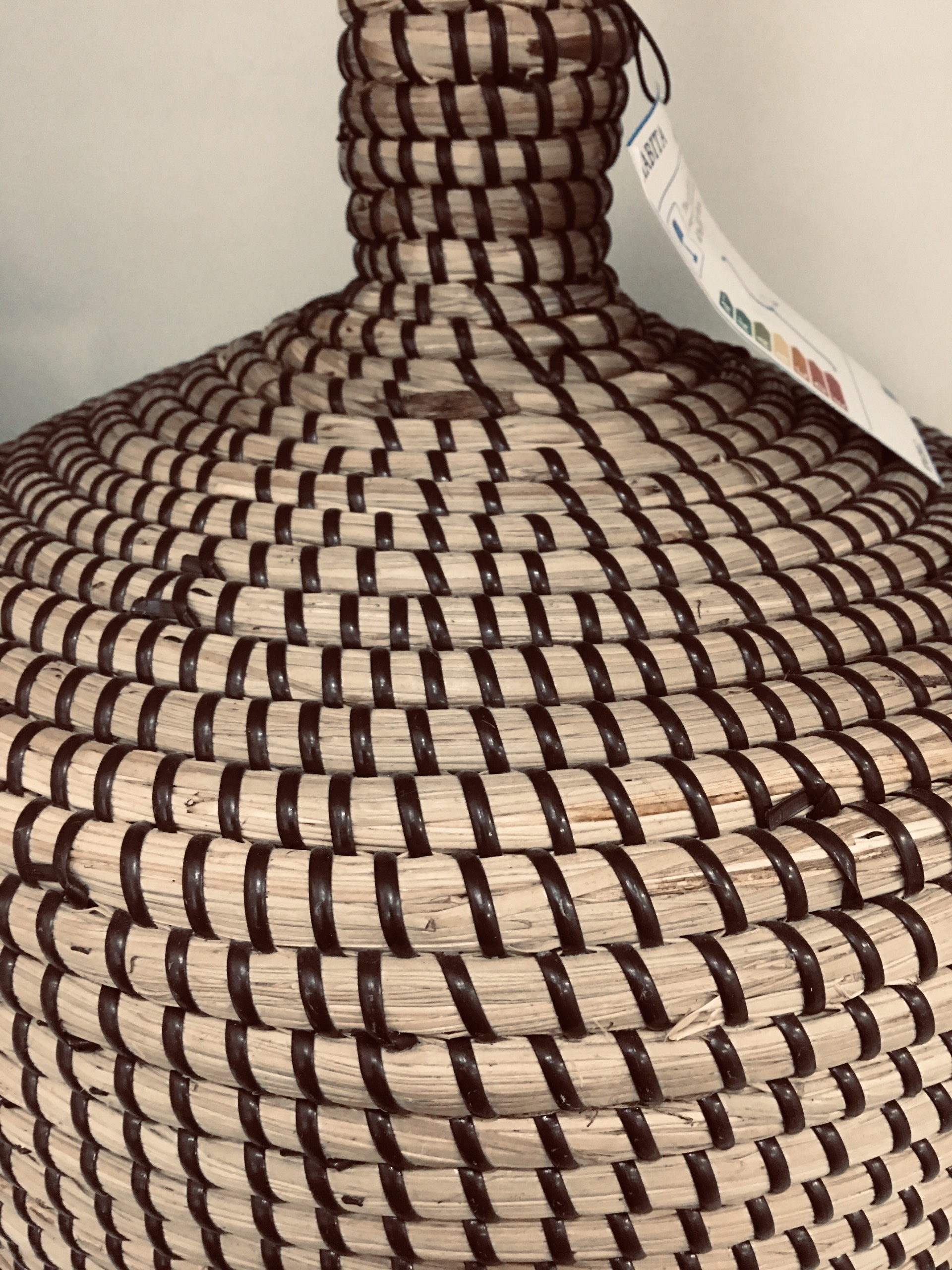 Đèn Trang Trí Bằng Mây Để Bàn Phòng Ngủ WOVEN - Đèn Để Bàn Nhập Khẩu Thái Lan - Tặng kèm Bóng Led MPE E27 tiết kiệm điện
