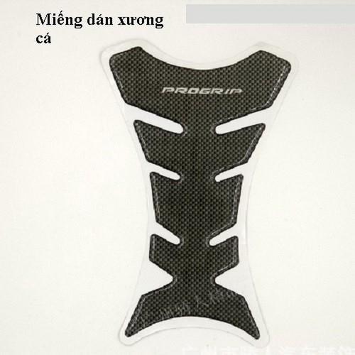 Miếng dán hình xương cá bình xăng xe moto