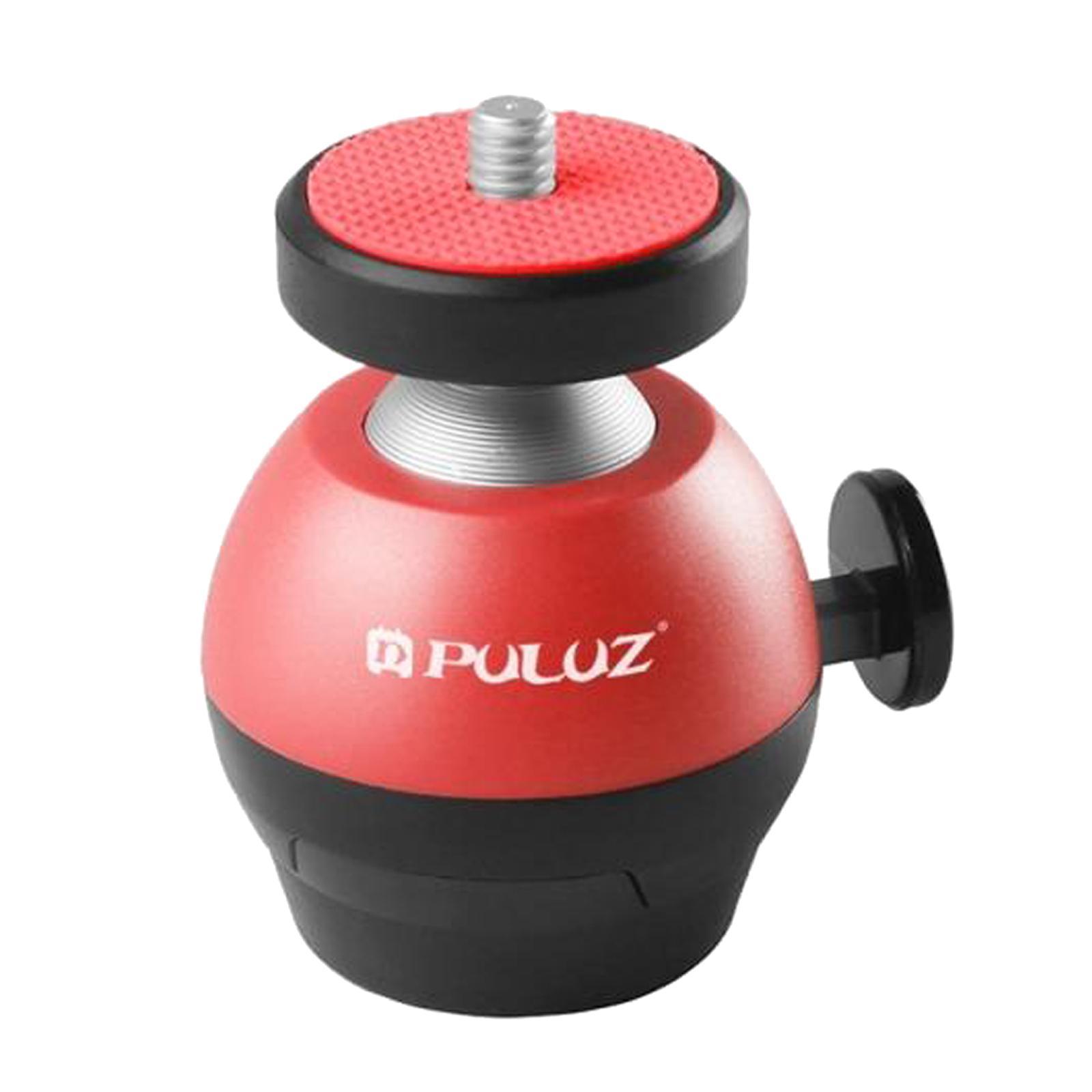 Mini Ball Head 1/4 inch Screw Adapter 360 Swivel for DSLR Camera