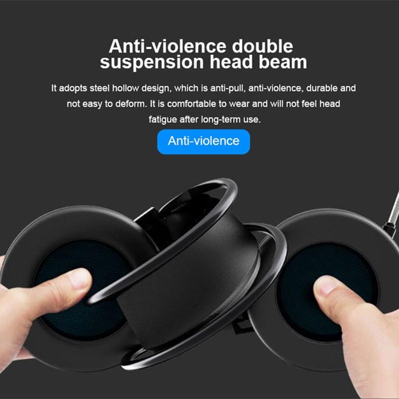 USB + Jack Cắm 3.5Mm Led Game Thủ Tai Nghe Kèm Micro Cho Đôi Lỗ Máy Tính Xách Tay Có Micro Máy Tính tai Nghe Chơi Game Quà Tặng