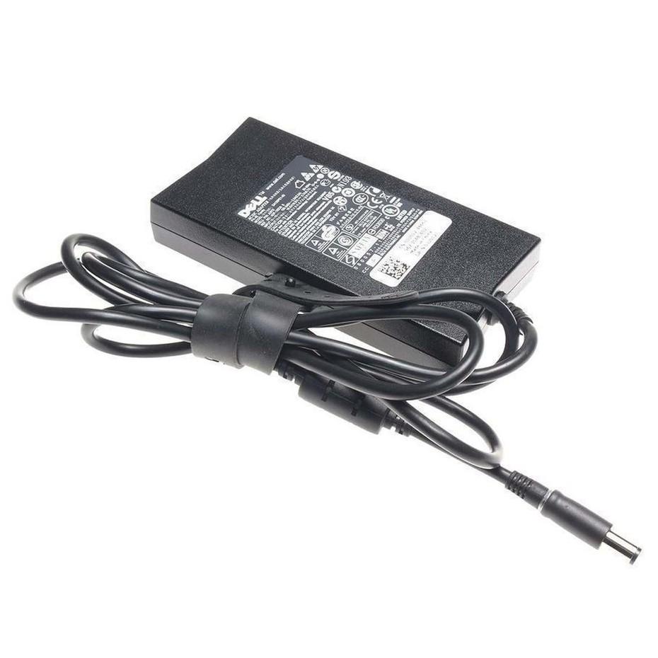 (ADAPTER) SẠC LAPTOP DÀNH CHO DELL 19.5V-6.7A (130W) (SLIM, Đầu Kim Lớn) kích thước đầu ghim (ADAPTER) SẠC 7.4 x 5.0 mm