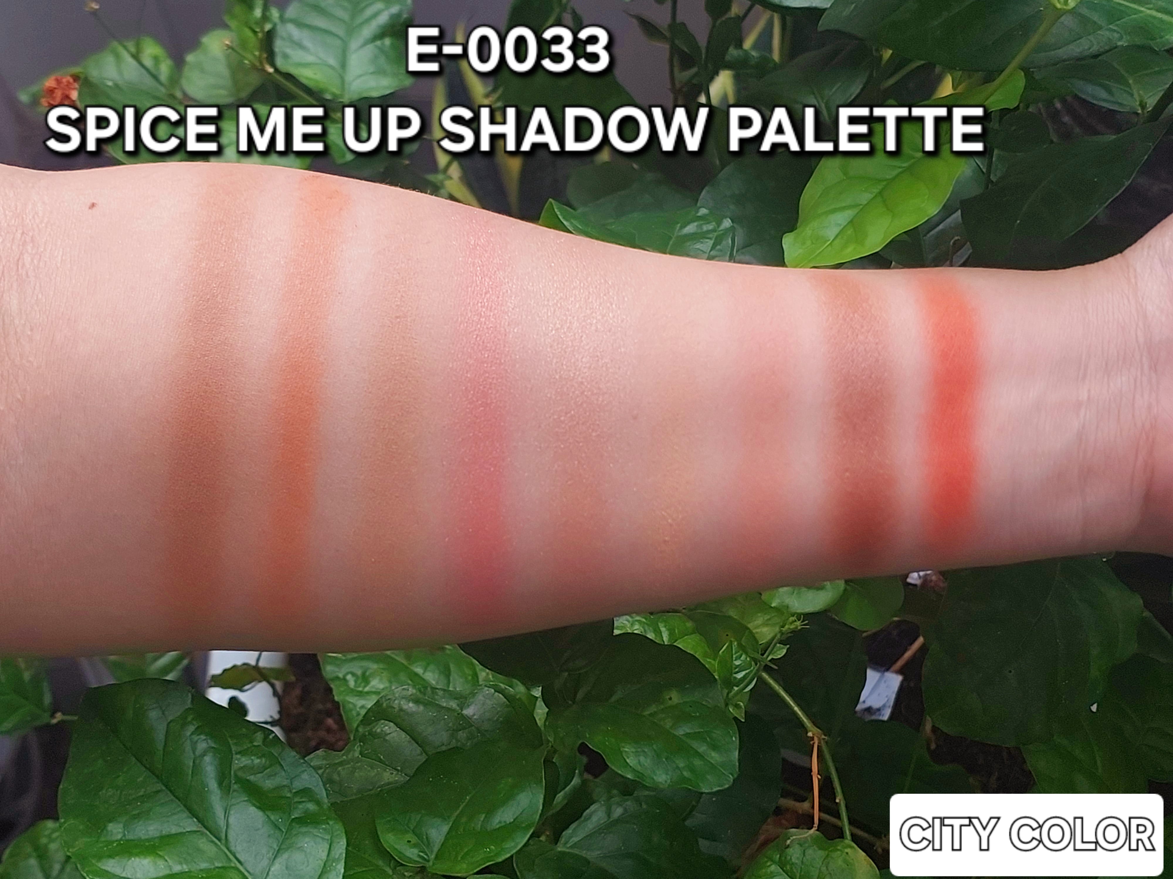 Phấn mắt CITY COLOR Spice Me Up Shadow Palette 9 ô.