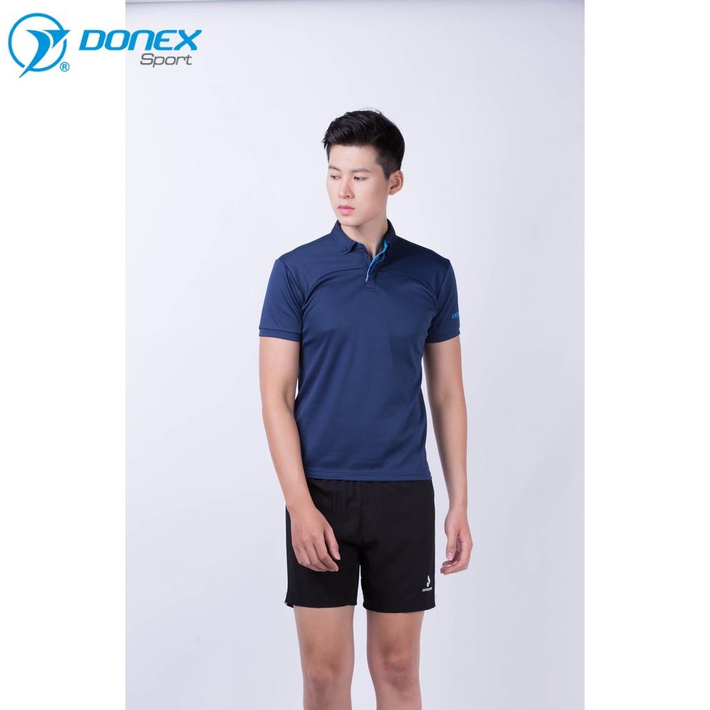 Áo Thể Thao Nam Cổ Polo DONEXPRO Kiểu Dáng Đẹp Form Chuẩn, Chất Vải Cao Cấp, Ôm Cơ Thể Thấm Hút, Thoát Mồ Hôi MC-8955