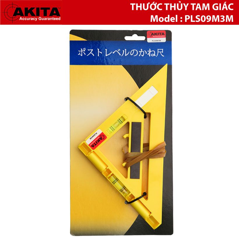 Thước thủy tam giác có từ Akita