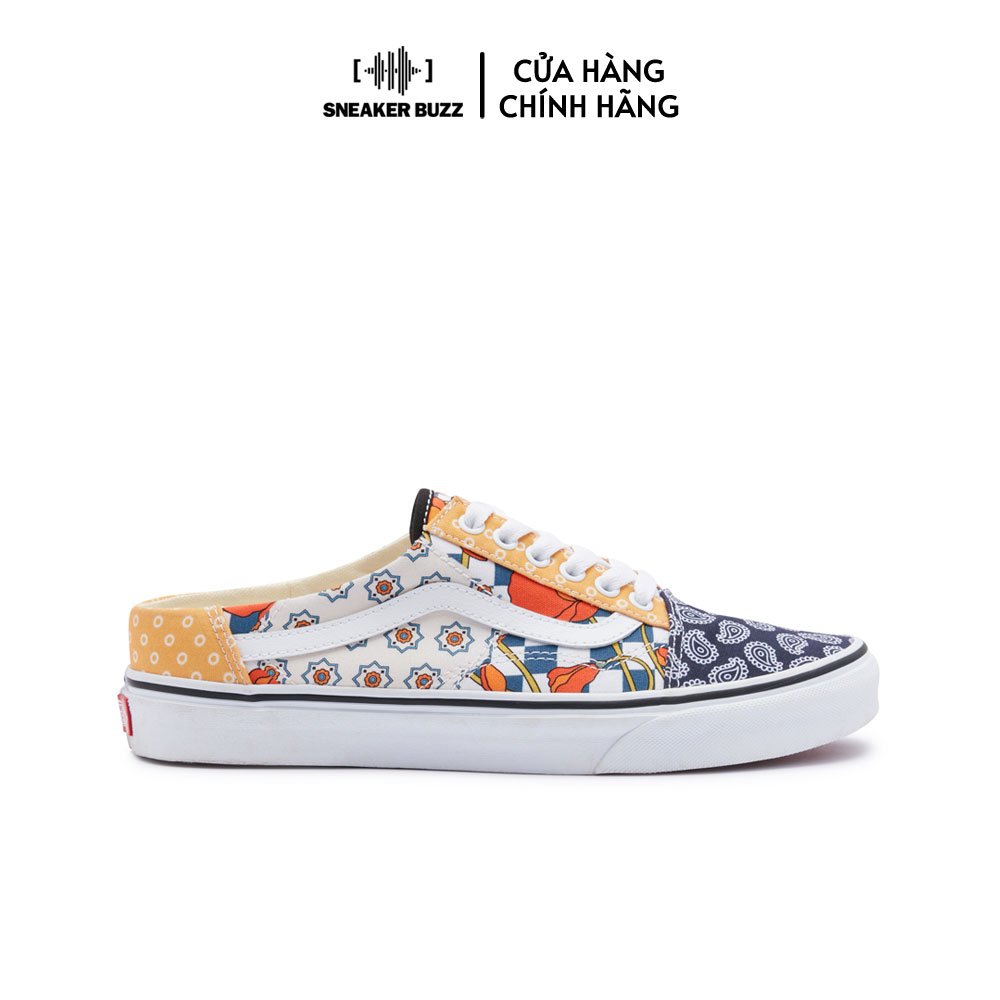 Giày Vans Pattern Mix Multi Old Skool Mule - VN0A4P3Y6V2