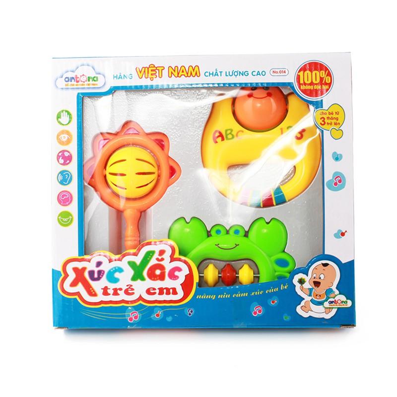 Hộp Xúc Xắc 3 Chi Tiết (Hàng Việt Nam) FC KIDS - Món quà cho bé, hạnh phúc ba mẹ! FC KIDS