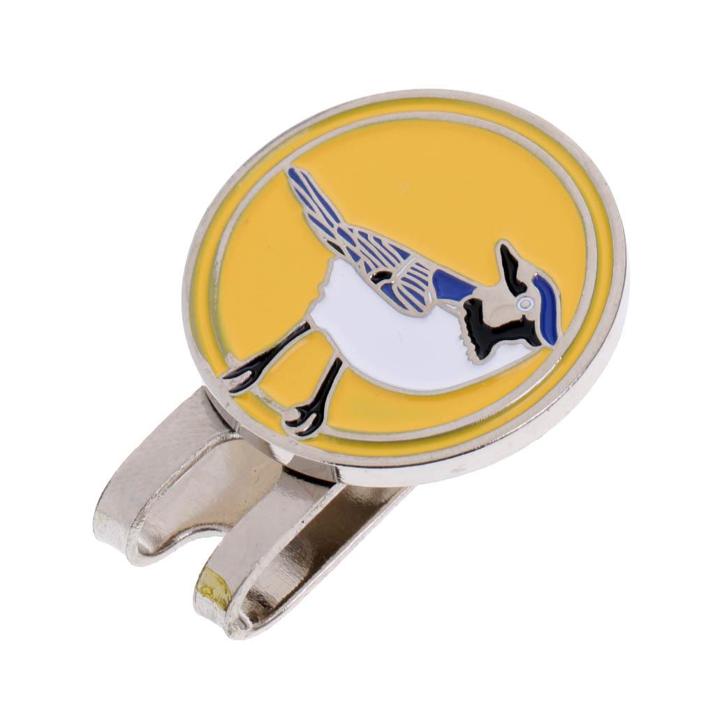 Golf ball markers Yellow