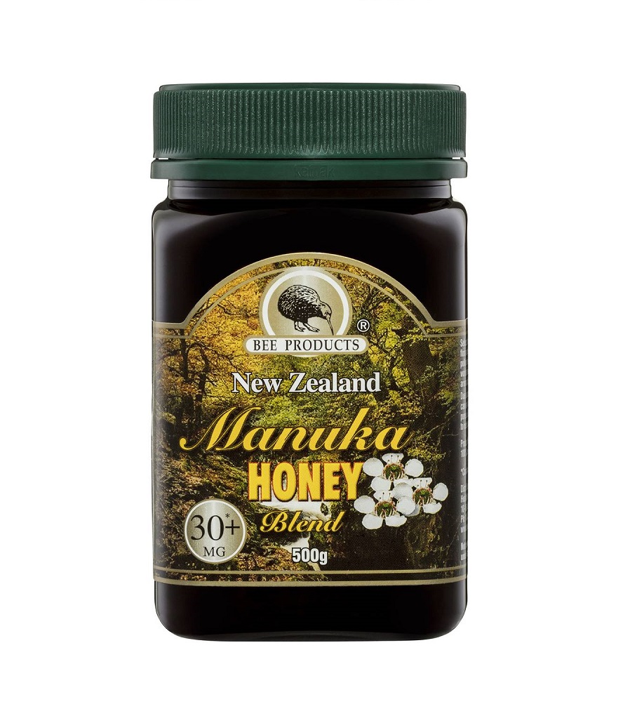 Mật ong hoa Manuka Honey Blend 30+ MG Beeproducts tăng sức đề kháng, giảm ho, viên họng, dưỡng ẩm da và môi cang bóng mịn màng - QuaTangMe Extaste