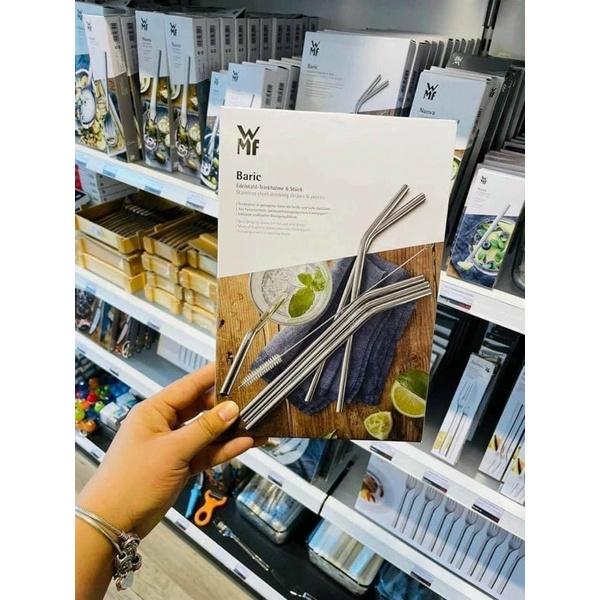 Set 6 ống hút inox WMF kèm chổi cọ rửa TÚ AN
