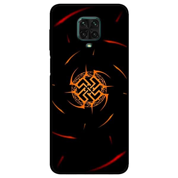 Ốp lưng dành cho Xiaomi Redmi 9s - 9 Pro - 9 Promax mẫu Năng Lượng Đỏ Đen