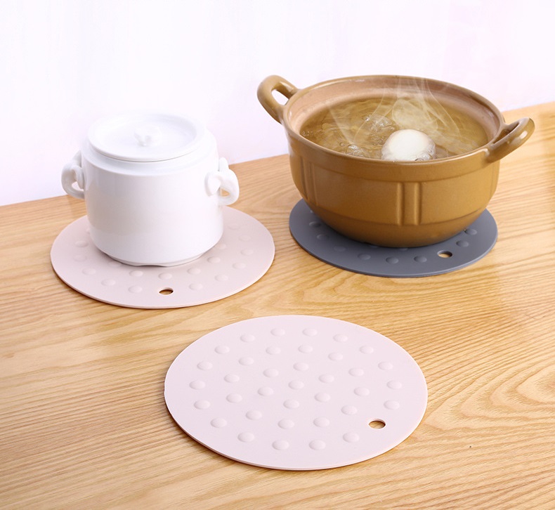 Set 2 Miếng lót nồi bằng silicon - 16.9cm 58g