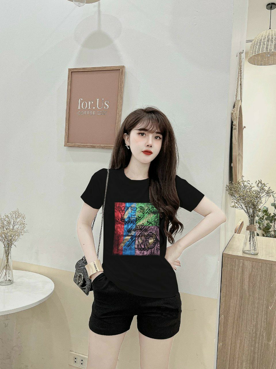 Đồ bộ thun cotton đùi logo nhập in nổi cao cấp MS051