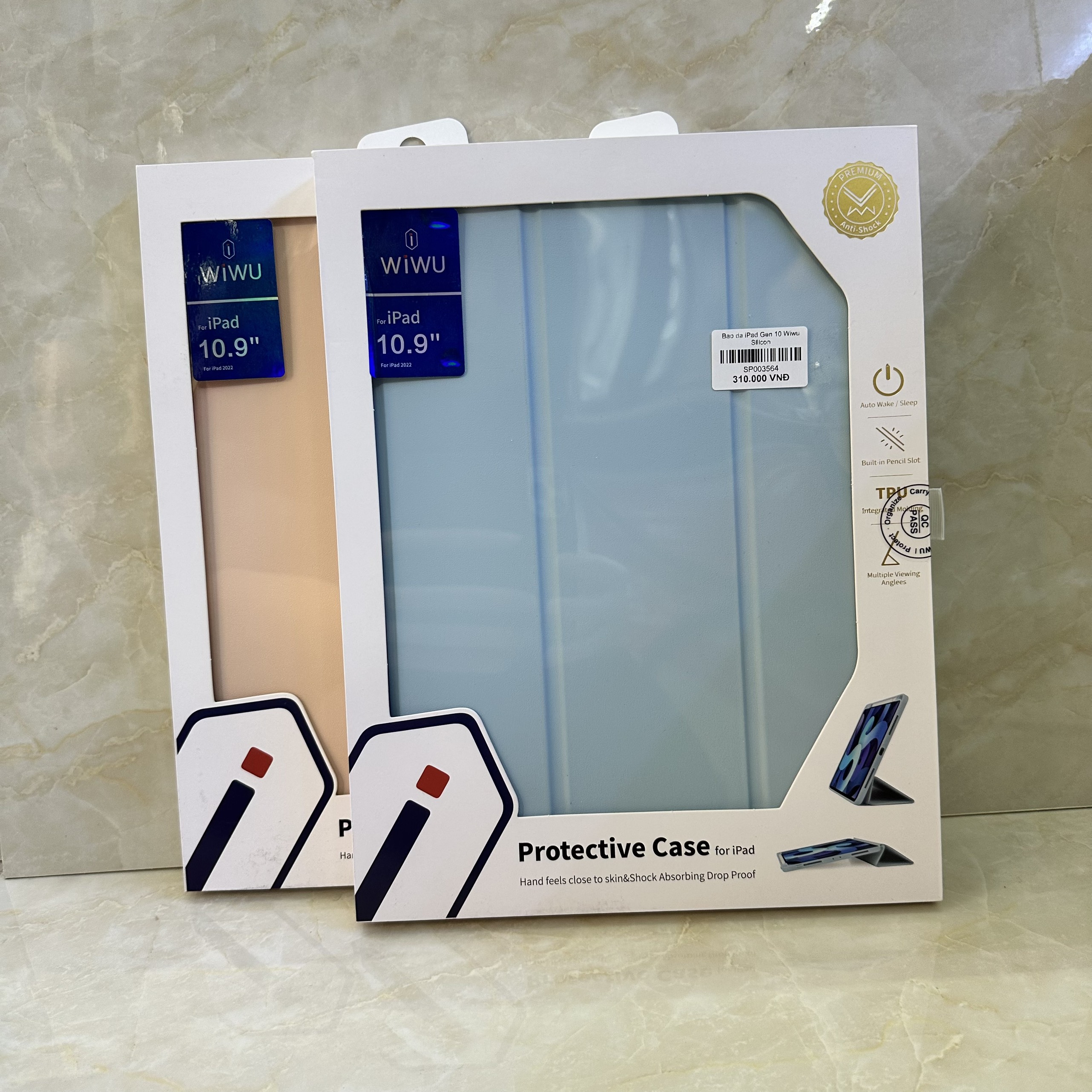 Bao da dành cho iPad Gen 10 10.9 Wiwu Silicon -Hàng chính hãng