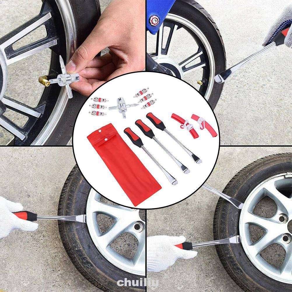 Set 13 Dụng Cụ Hỗ Trợ Tháo Gỡ Lốp Xe Tiện Dụng Chất Lượng Cao