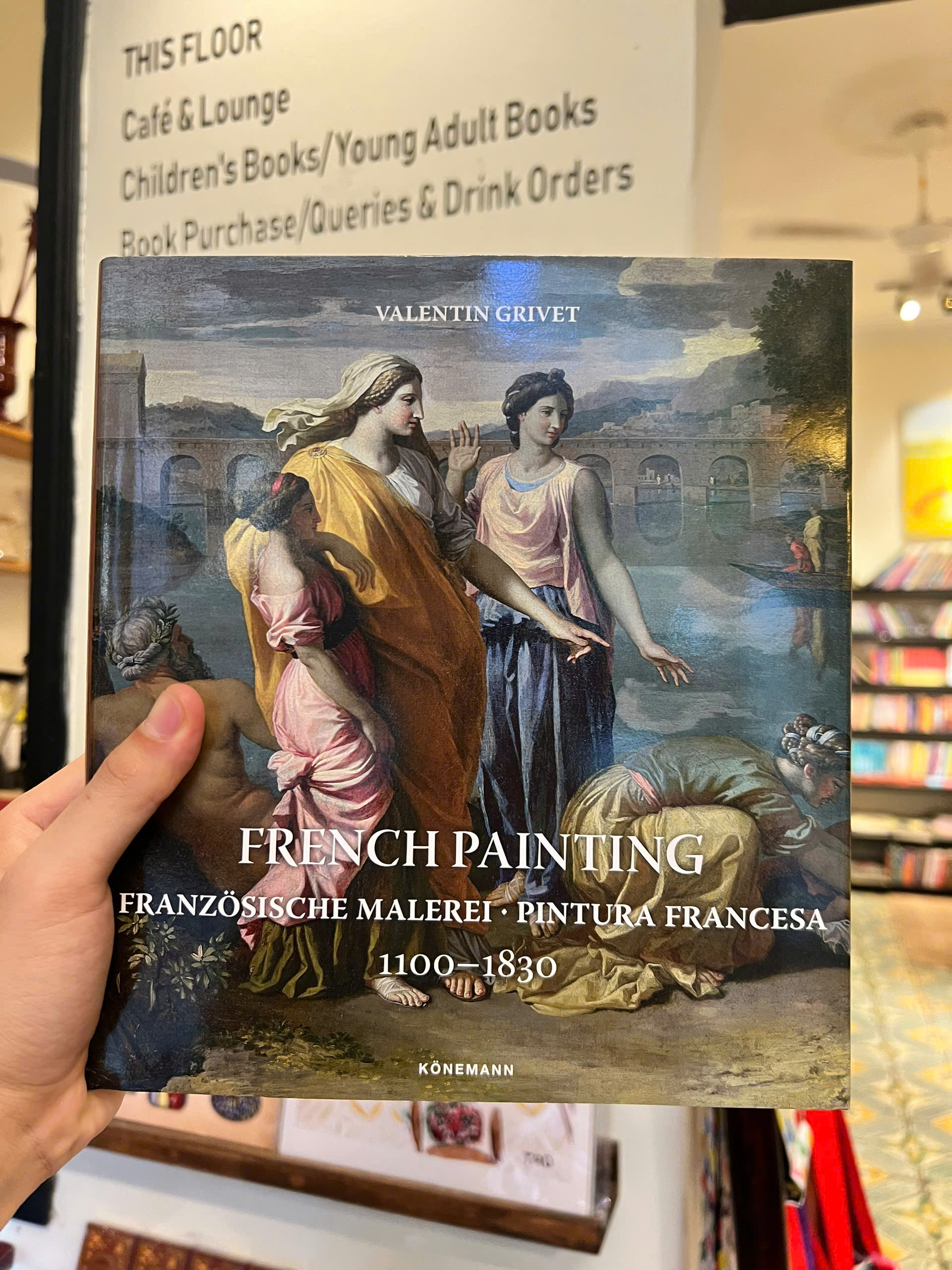 Sách - French Painting 1100-1830 by Valentin Grivet | Art & Design / Ngoại văn Nhập khẩu / Bìa cứng