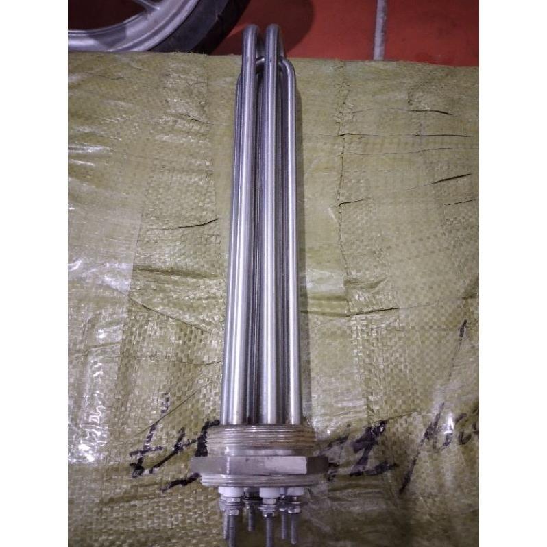 Củ ren 6kw 380v phi 48 dùng đun nước , nấu cháo, nấu phở .