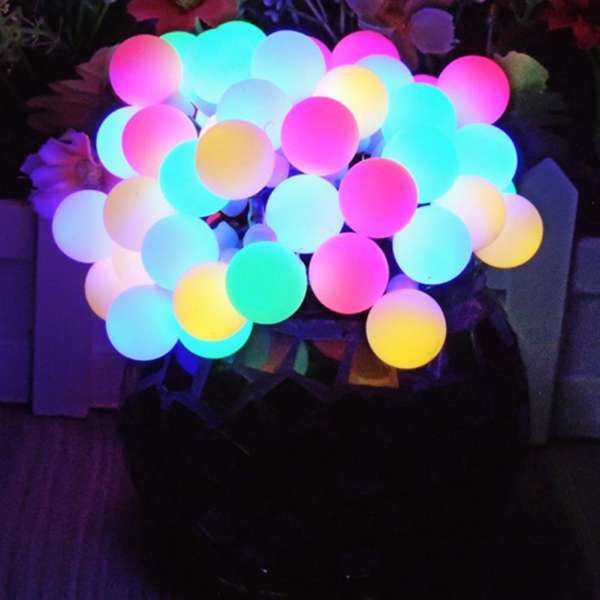 Đèn LED Trang Trí Quả Cầu Màu