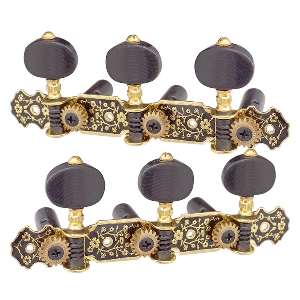 2pcs Acoustic Classical Guitar Strings Tuning Pegs Keys Machine Heads Tuners