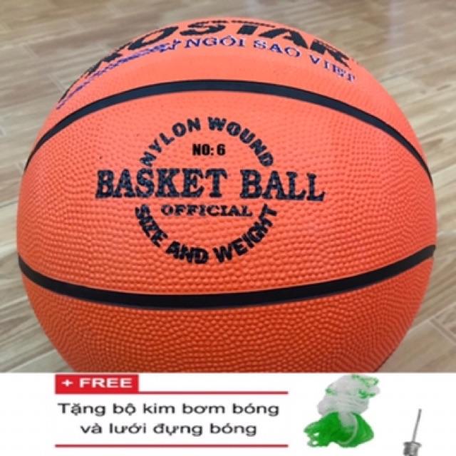 Combo khung bóng rổ 40cm kèm bóng rổ số 6