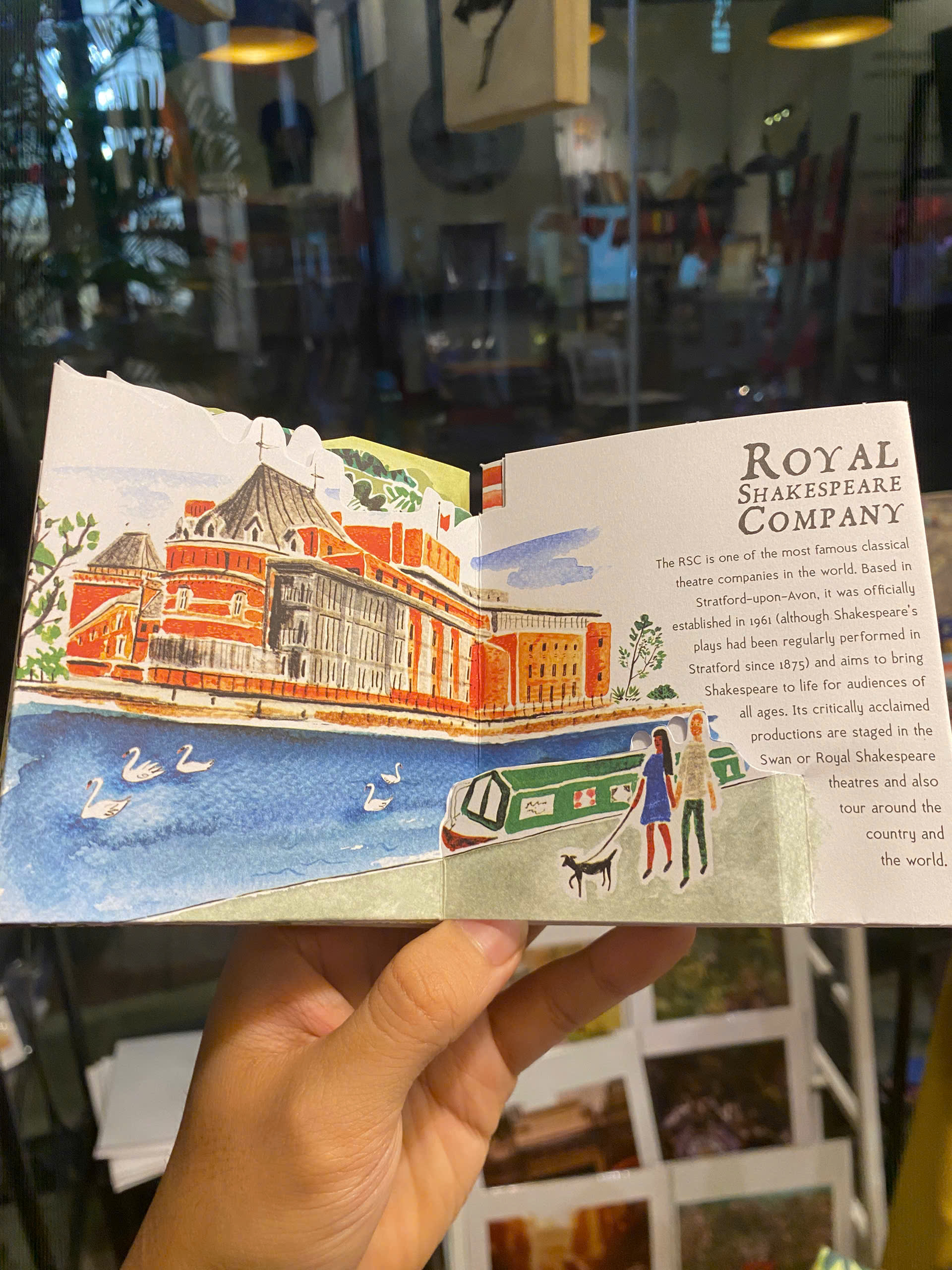 Sách - Shakespeare by Panorama Pops | Pop-up Book | Classics Poetry - Drama Fiction Quotes