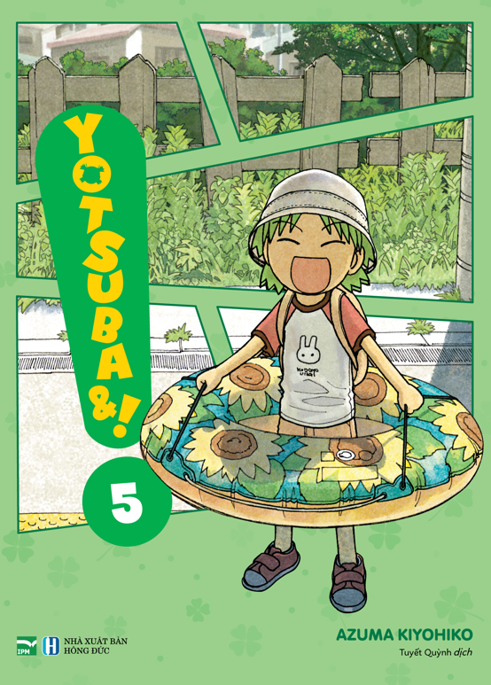 Yotsuba&amp;! - Tập 5 - Bản Đặc Biệt - Tặng Kèm Bìa Áo Đặc Biệt + Bookmark Nhựa Bế Hình Cỏ Bốn Lá