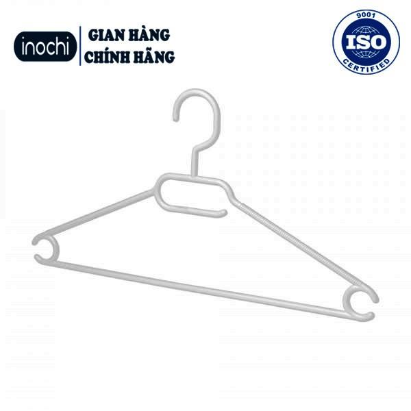 Móc Áo quần áo mỏng Hara 186 INOCHI giúp quần áo gọn gàng ngăn lắp với thiết kế chắc chắn MA186