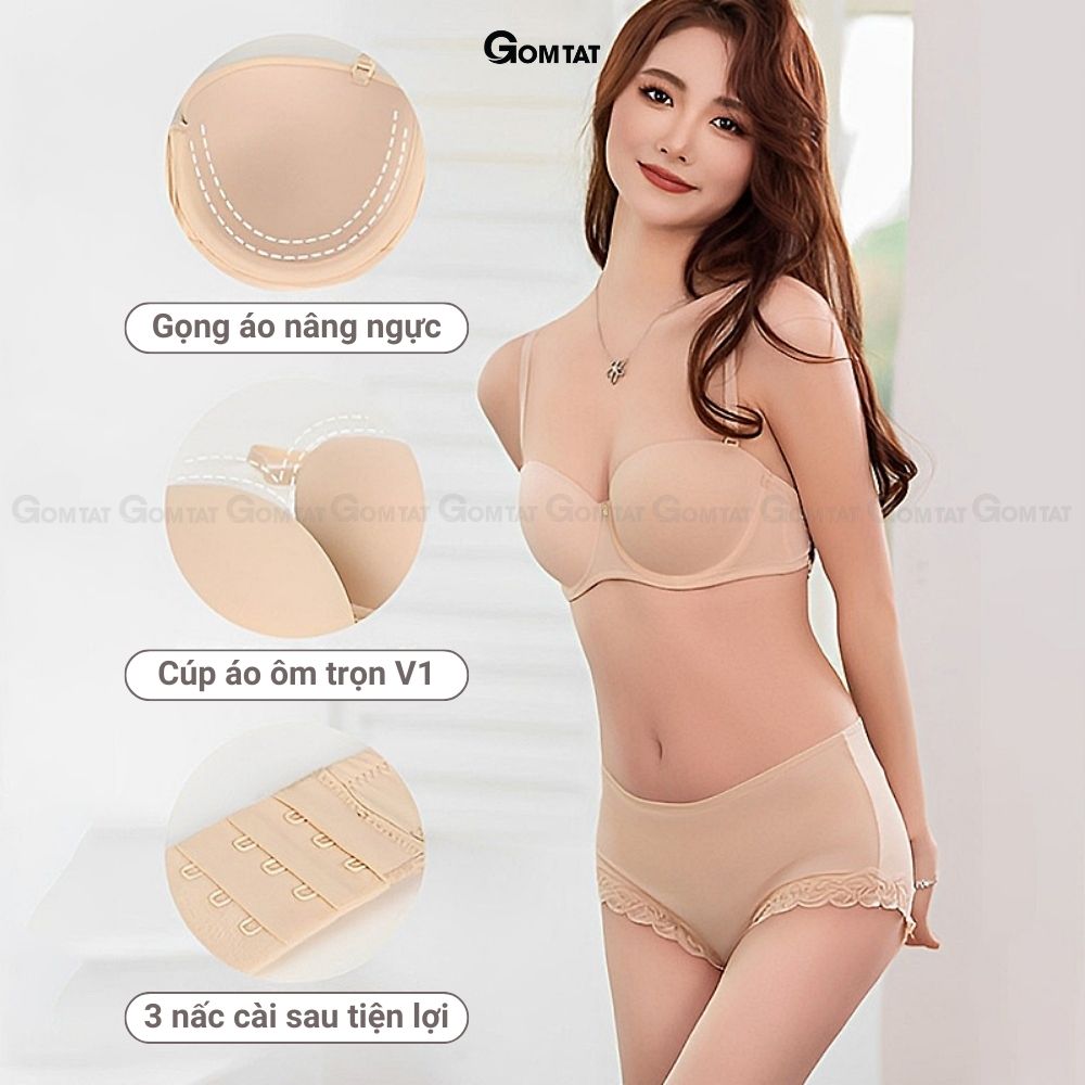 Áo ngực có gọng mút vừa chống lộ viền, áo lót nữ nâng ngực siêu đẹp - SA-6001