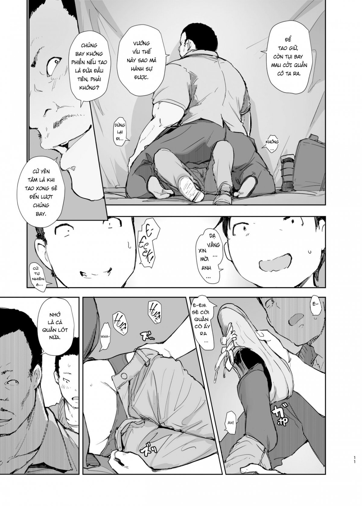 buổi cắm trại của sakura chapter 1 10