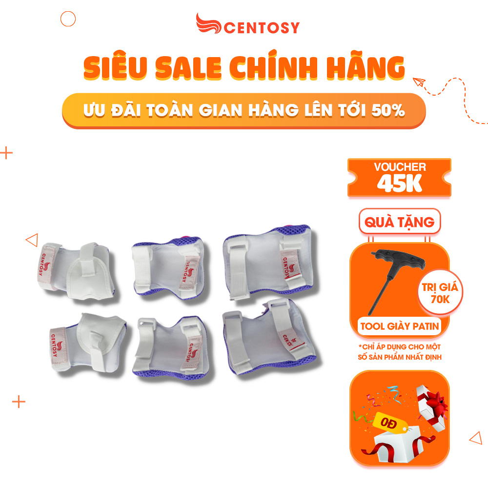 [Phụ Kiện] Bảo Hộ Trẻ Em Cao Cấp Centosy BVN BB - Bảo Vệ Chân Tay Khi Đạp Xe, Trượt Patin Ván Trượt