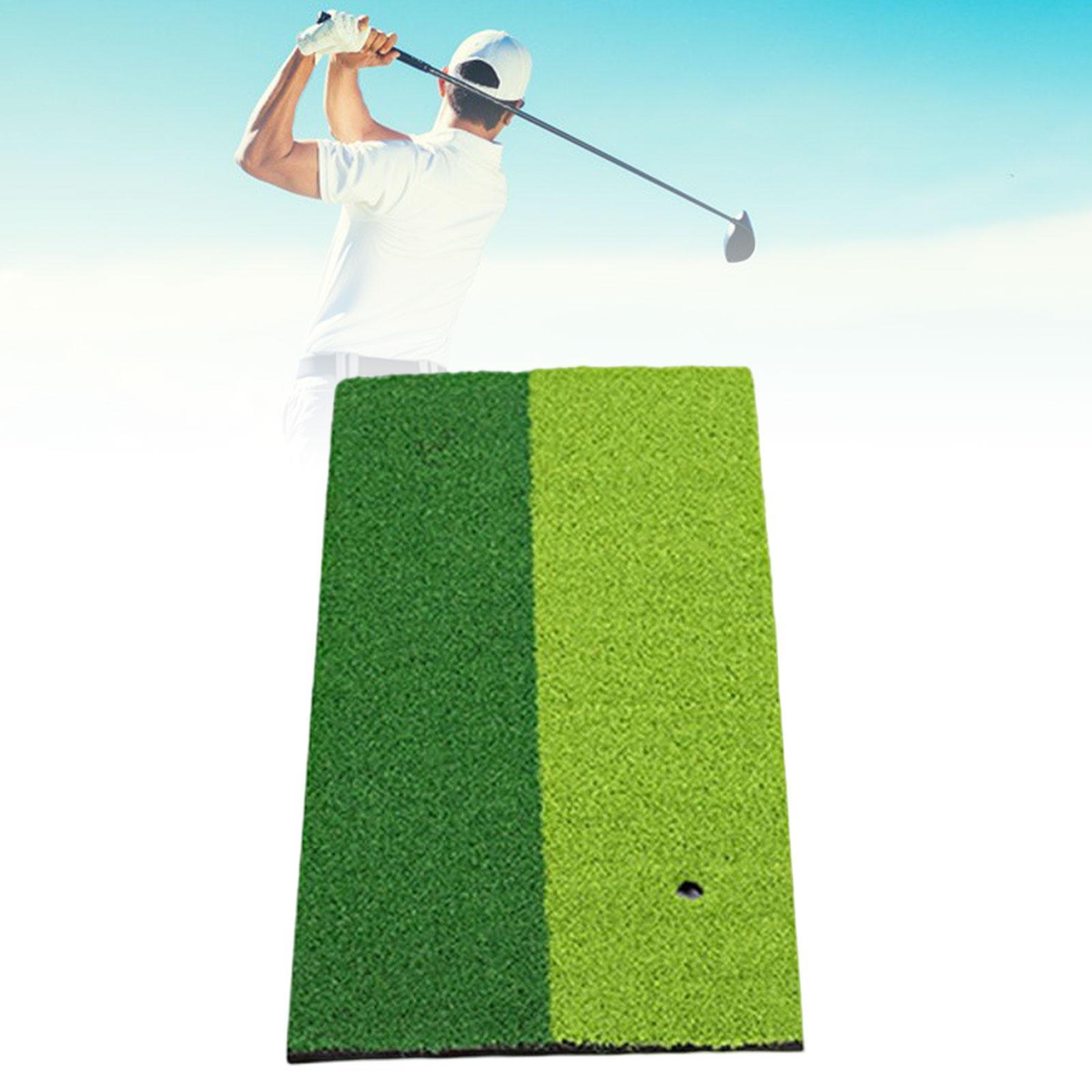 Golf Hitting Mat Grass Mat Swing Trainer for Outdoor Indoor Equipment Gifts