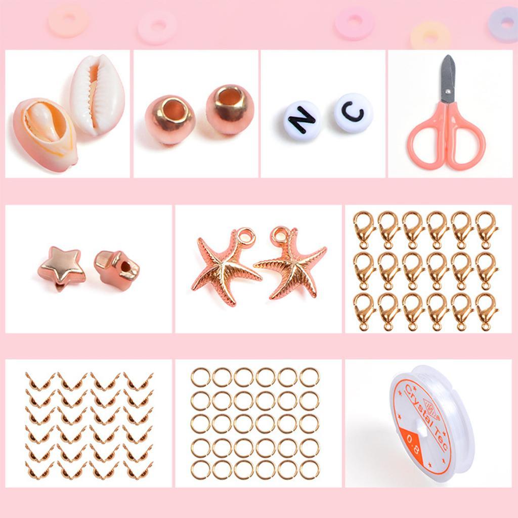 Polymer Clay beads  Disc Beads Letter Beads Spacer Beads for Craft Findings Earring Bracelets Necklace