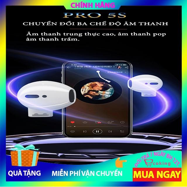 tai nghe nhét tai APRO5S ECOKING{MUA 1 TẶNG 1 QUÀ}kết nối bluetooth 5.0 có micro trò chuyện điều khiển vân tay xuyên âm