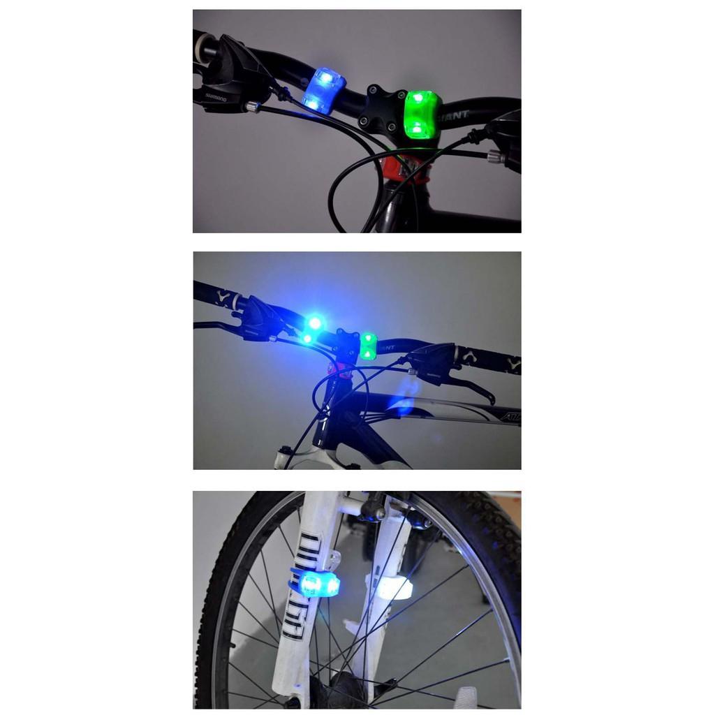 Đèn LED Strobe xe đạp belakang Đèn đuôi Đèn flash Đèn đuôi Đèn pha Xe đạp Sepeda Đèn đuôi pin