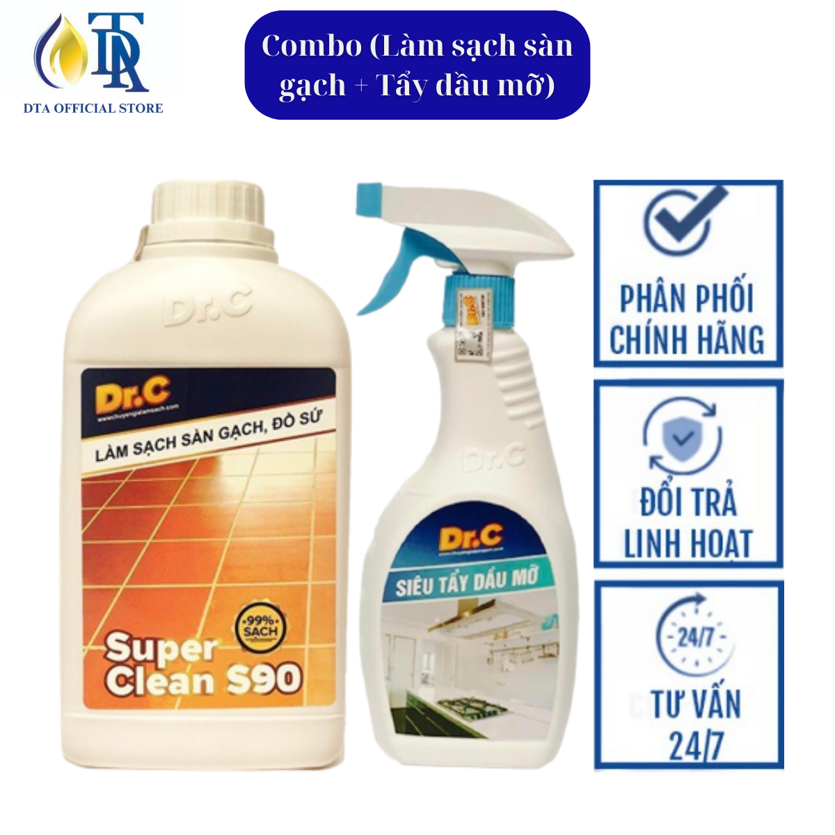 Combo Siêu Tiết Kiệm Dr.C Chính Hãng