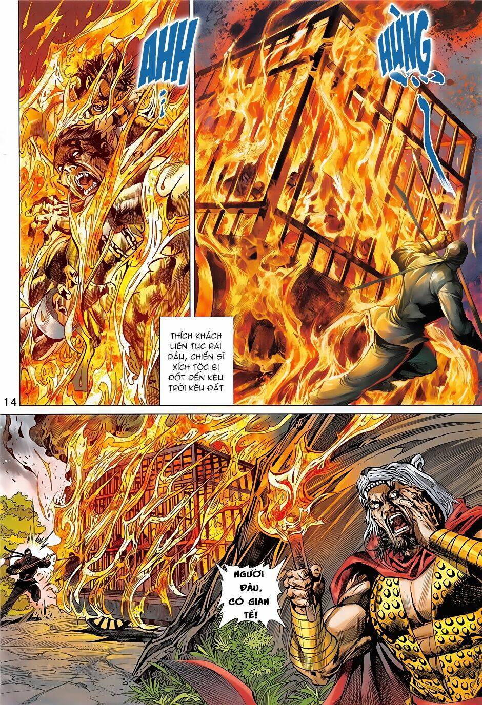 xuân thu mãnh sĩ chapter 8 14