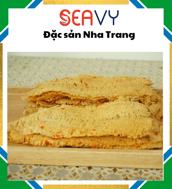 Đặc Sản Nha Trang -️ Mực Tẩm Gia Vị Nha Trang Từ Mực Lá Cay Nhẹ, Thơm Ngon, Size Nhỏ Seavy Gói 500g ️