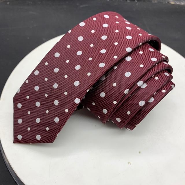 Cà vạt nam chấm bi thời trang lịch lãm 6cm
